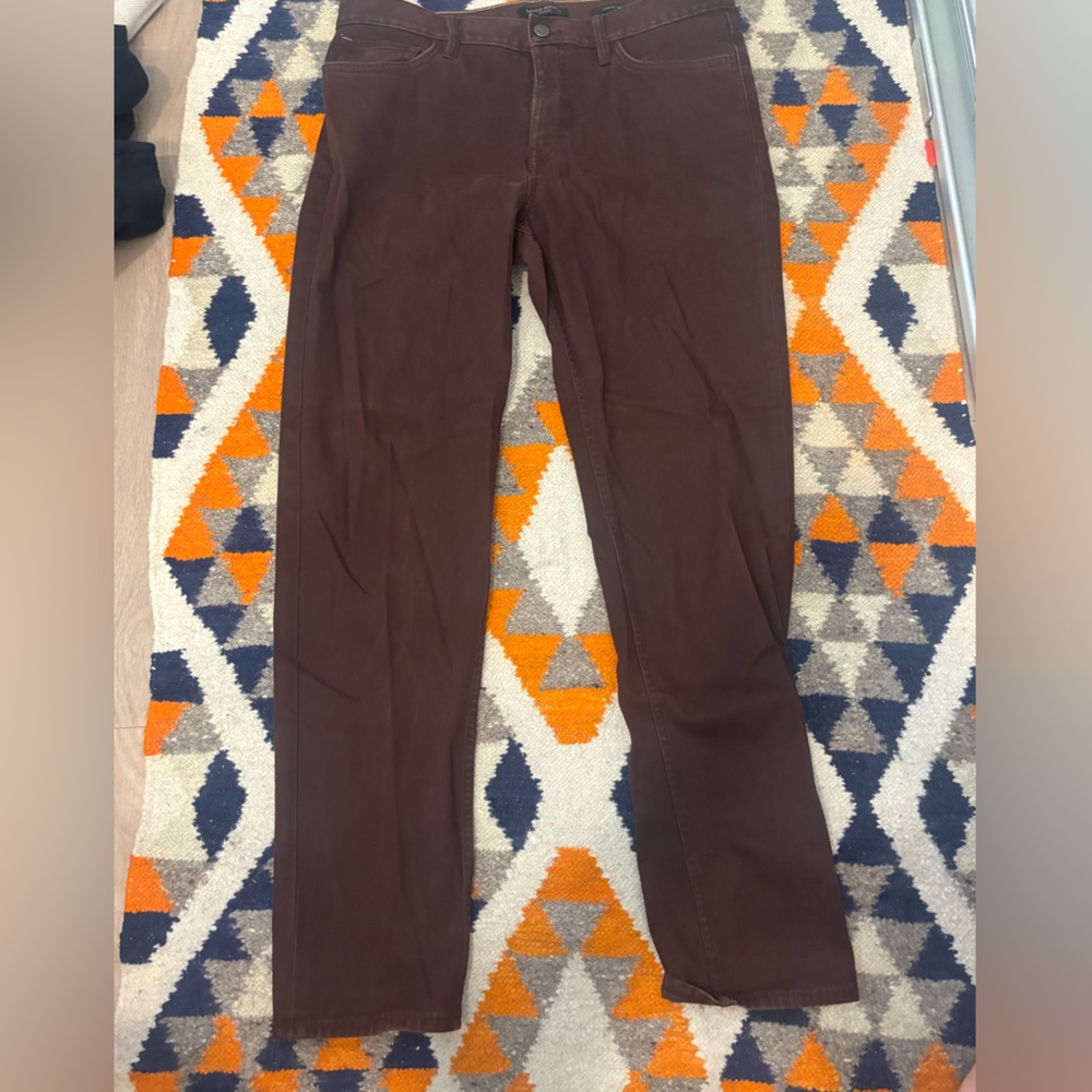 Banana Republic Men's Slim Jeans in maroon